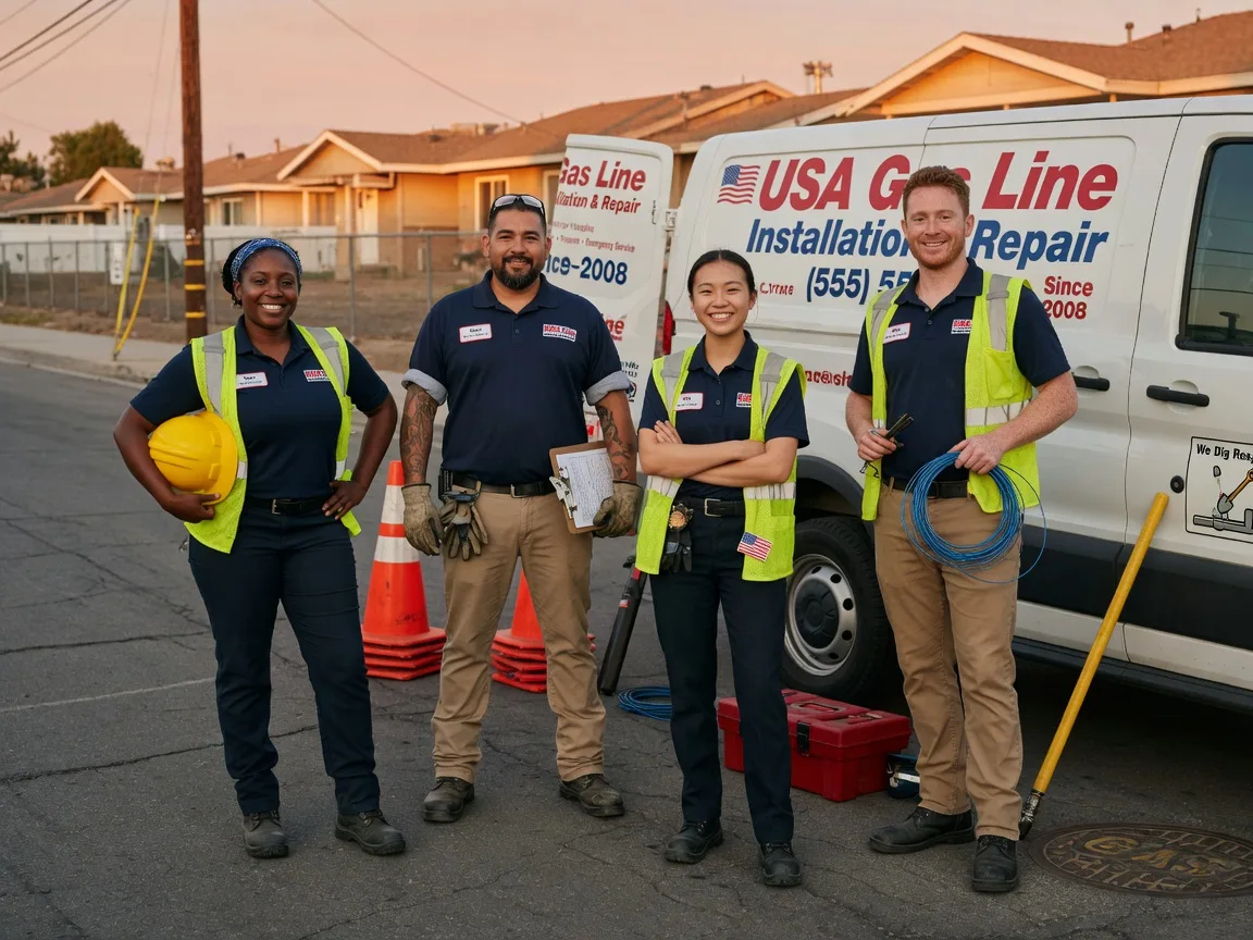 Gas Line Installation company in Beason, IL